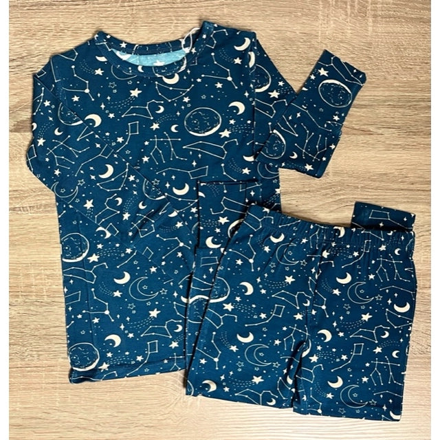 Bamboo Toddler Two-Piece - Midnight Constellation