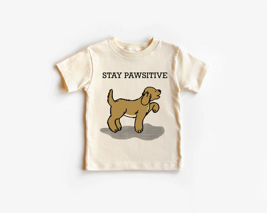 Stay Pawsitive T-Shirt